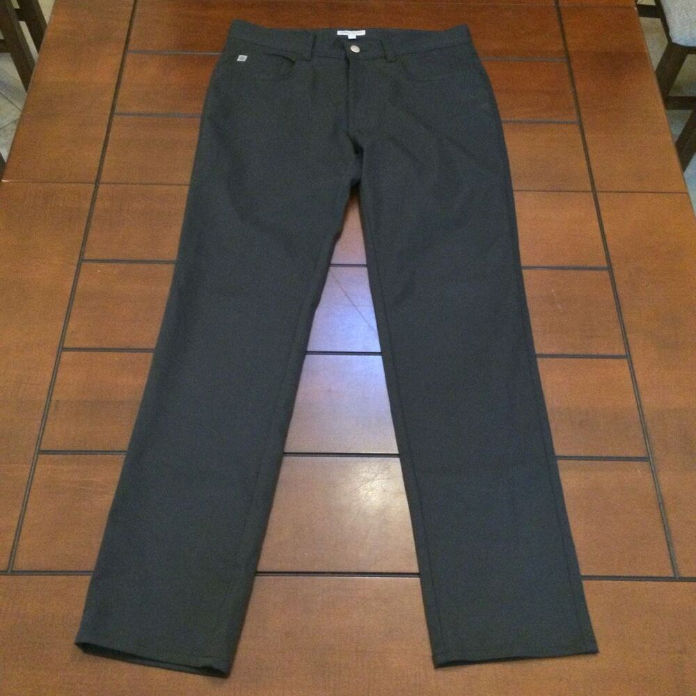 Peter Millar black chino pants 32